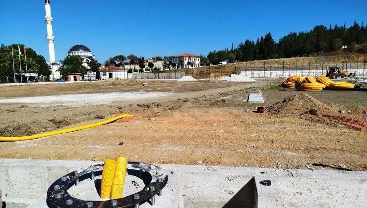 Sinop Boyabat Stadı Yenileme Çalışmalarına Başlandı