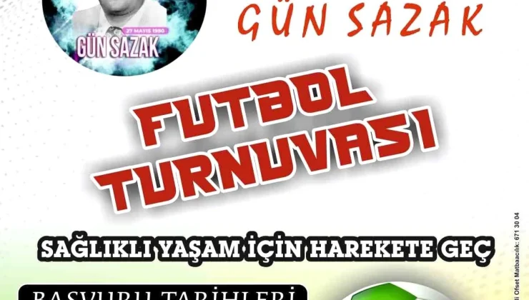 Türkeli’de Şehit Gün Sazak Halı Saha Futbol Turnuvası Düzenlenecek