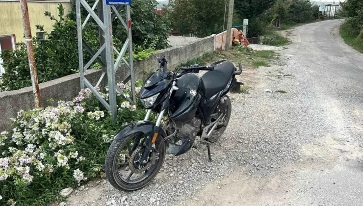 Sinop’ta motosiklet kazası: 1 kişi hafif yaralandı