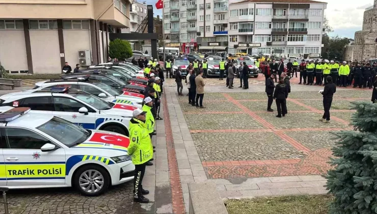 Sinop’ta Emniyet ve Jandarma Aracına Yeni Takviyeler