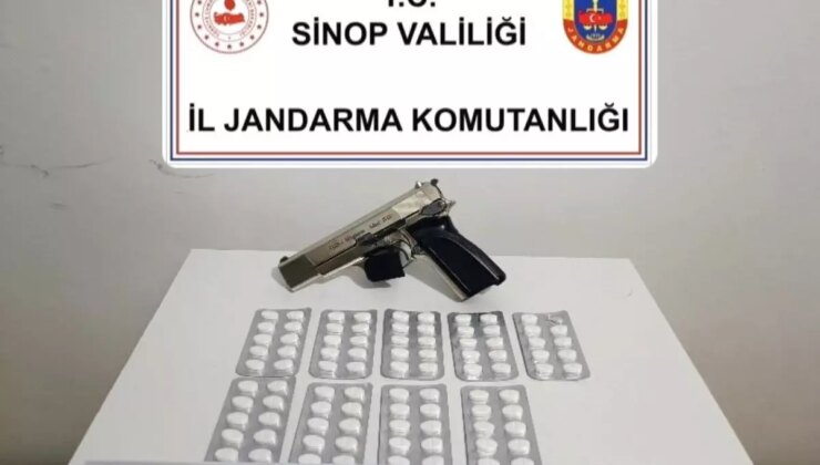 Sinop’ta Jandarma Operasyonu: Çok Sayıda Silah ve Uyuşturucu Ele Geçirildi